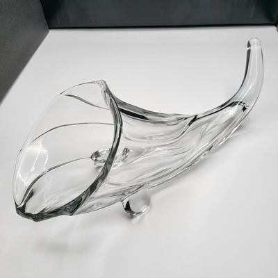 MCM Duncan Miller Glass Cornucopia