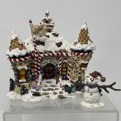 Boyds Kringle Village North Pole Post Office 2002