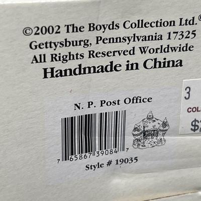 Boyds Kringle Village North Pole Post Office 2002