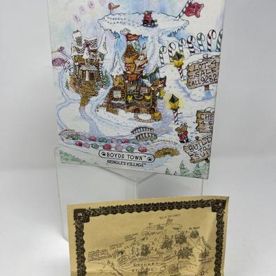 Boyds Kringle Village North Pole Post Office 2002