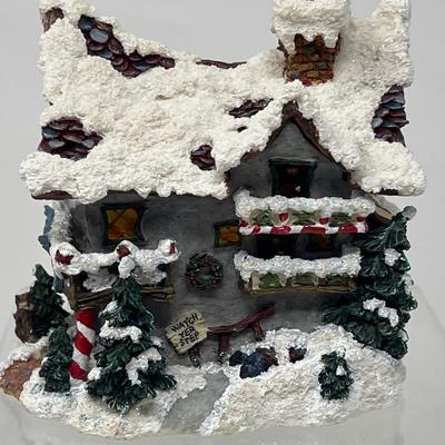 2002 Boyds Villages Kringle’s Confectionary & Mooselfluff’s Ski Chalet