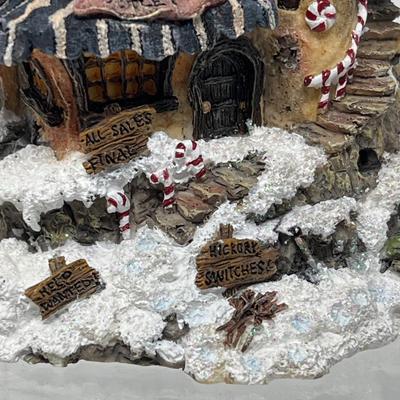 Boyds Bearly Built Hoofer Hall Reindeer Dorm & Elves B Us Workshop Village Houses