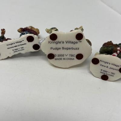 Boyds Bears Figures, Igloo and Sugar Plum Pavilion