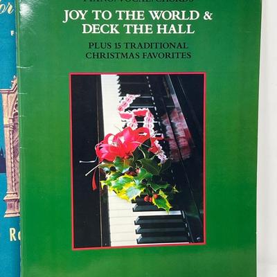 Old Piano Single Sheet & Christmas Music Books
