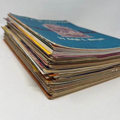 Old Piano Single Sheet & Christmas Music Books