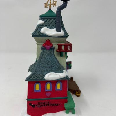 1990s Department 56 Peppermint Skating Party North Pole Series