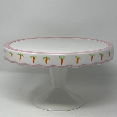 Bunnies by the Bay Cake Stand -Hallmark
