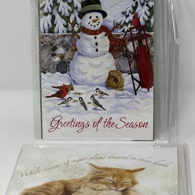 Assortment New Holiday Greeting Cards w/Envelopes