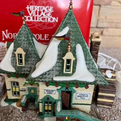 Department 56 Elsie’s Gingerbread House North Pole Series 1998