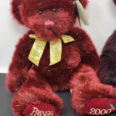 Holiday Frango Bears Holly & Hazel