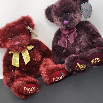 Holiday Frango Bears Holly & Hazel