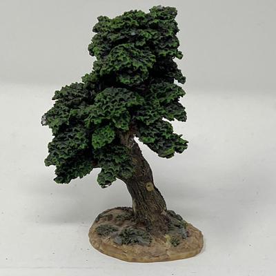 Boyds Village Accessories- Trees, Books, Fences