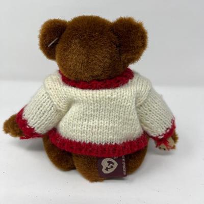 TY Heart Bear & Jingle Beanie Babies