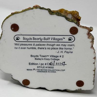 Boyd’s Christmas Village Limited Edition Houses & Townsbears