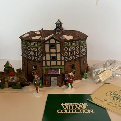 Dickens Village “The Old Globe Theatre” Department 56