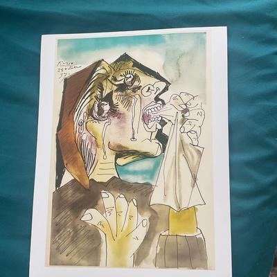 Picasso Print - Weeping Woman 1937