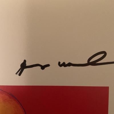 1987 Andy Warhol Appraised At $3,600 Value Print