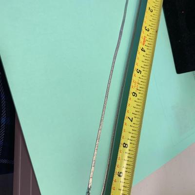 THREE Sterling Silver Necklaces - 25 Grams