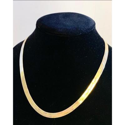 Beautiful 20” Solid 14k Gold Estate Necklace - 25 grams