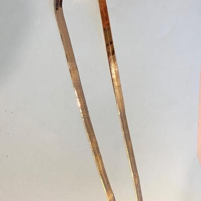 Beautiful 20” Solid 14k Gold Estate Necklace - 25 grams