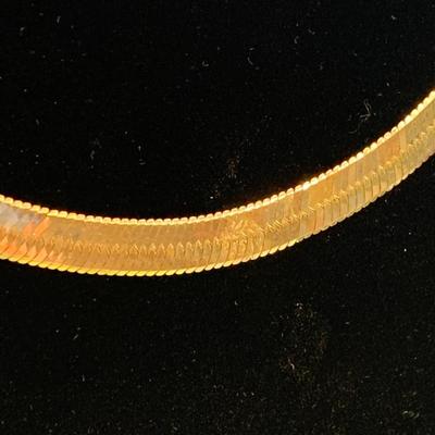 Beautiful 20” Solid 14k Gold Estate Necklace - 25 grams