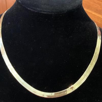 Beautiful 20” Solid 14k Gold Estate Necklace - 25 grams