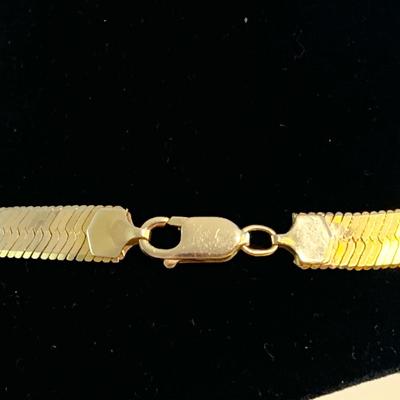 Beautiful 20” Solid 14k Gold Estate Necklace - 25 grams
