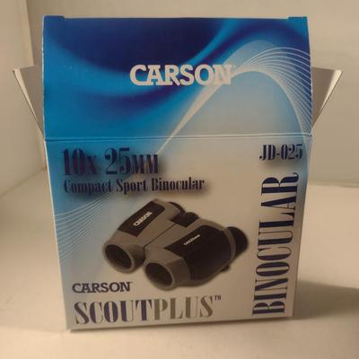 Carson Scout Plus Binoculars- 10x25mm
