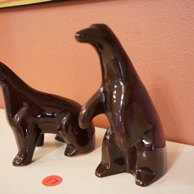 Vintage Ceramic Sea Lions