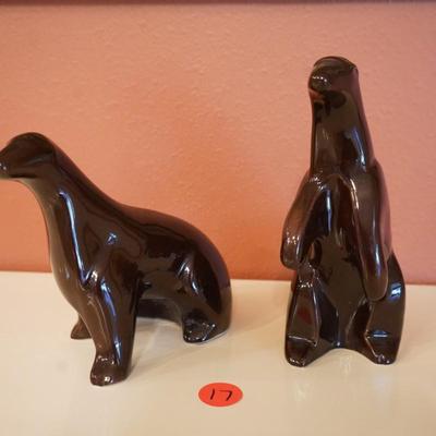 Vintage Ceramic Sea Lions