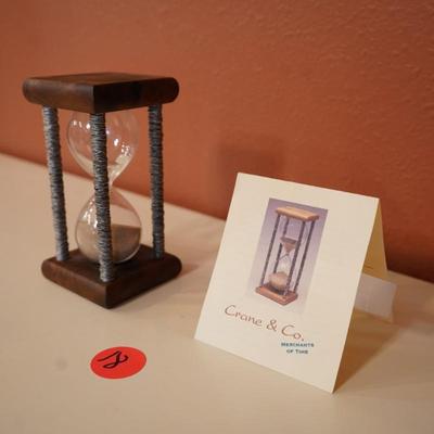 Crane & Co Merchants of Time Sandtimer