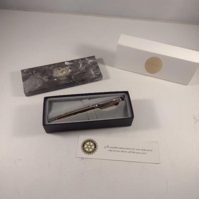 Rotary Club Quill Ink Pen with Box