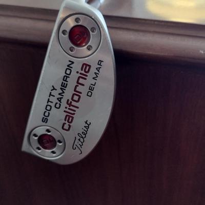 Scotty Cameron for Titleist Golf Club Putter- California Del Mar- Right Handed with Headcover