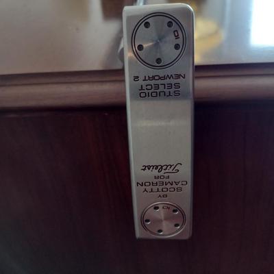 Scotty Cameron for Titleist Golf Club Putter- Studio Select Newport 2- Right Handed with Headcover