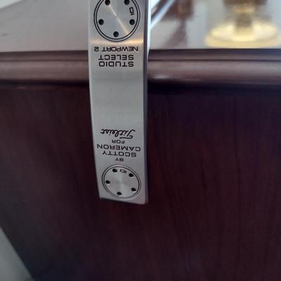 Scotty Cameron for Titleist Golf Club Putter- Studio Select Newport 2- Right Handed with Headcover