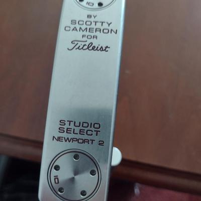 Scotty Cameron for Titleist Golf Club Putter- Studio Select Newport 2- Right Handed with Headcover