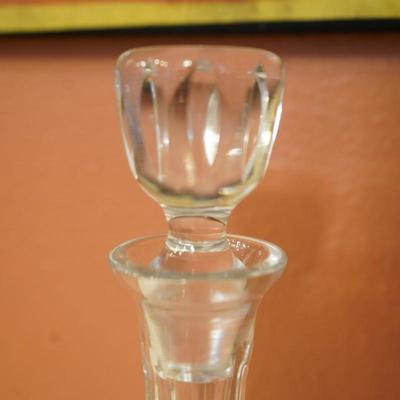 Cut Crystal Decanter w/ Stopper