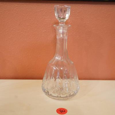Cut Crystal Decanter w/ Stopper