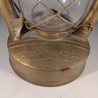 Vintage Embury MFG Co Lantern- Embury No. 2 Air Pilot