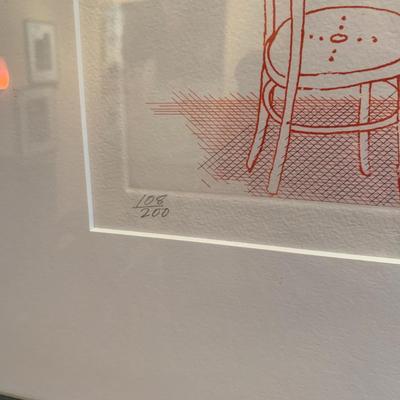 “Tick It, Tock It, Turn It, True” David Hockney Signed Lithograph (D-HS)