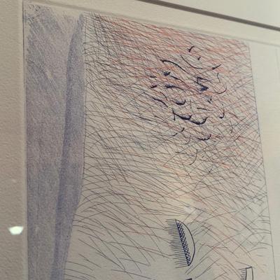 “Tick It, Tock It, Turn It, True” David Hockney Signed Lithograph (D-HS)