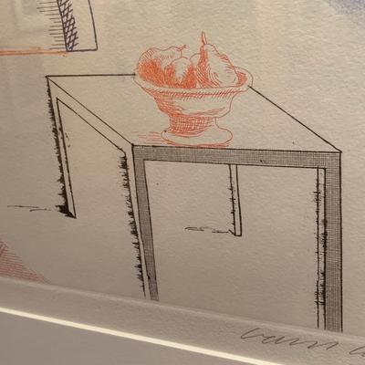 “Tick It, Tock It, Turn It, True” David Hockney Signed Lithograph (D-HS)