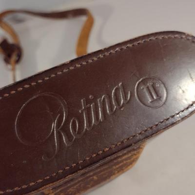 Vintage Kodak Retina II Camera with Case- Item is Untested