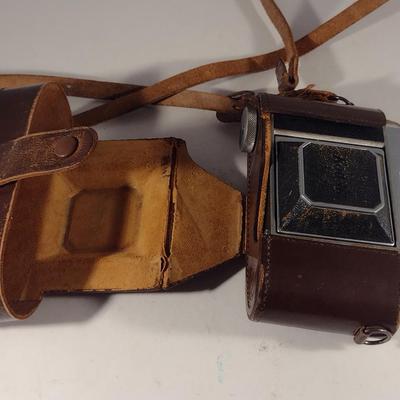 Vintage Kodak Retina II Camera with Case- Item is Untested