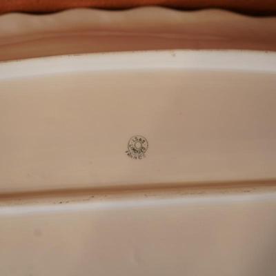 Antique Limoges Porcelain Fish Service 11 Piece Set