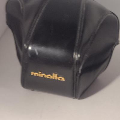 Minolta XG7 Camera with Celtic 135 mm 1:2.8 Lens, Auto 320 X Flash, and Carry Case