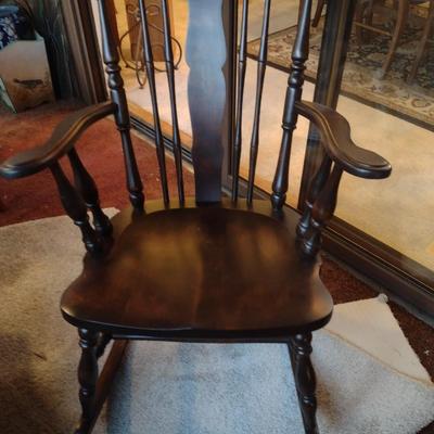Wooden Rocking Chair- Approx 25 1/2" Wide