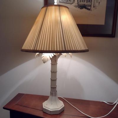 Table Top Lamp with Shade- Approx 26" Tall