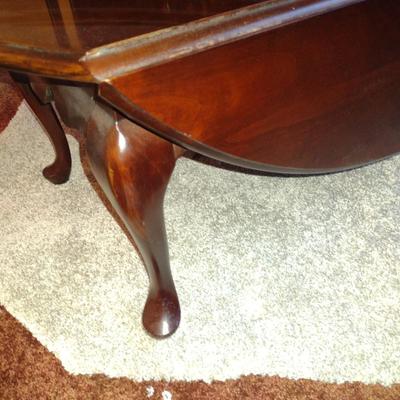 Wooden Double Drop Leaf Coffee Table