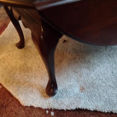 Wooden Double Drop Leaf Coffee Table